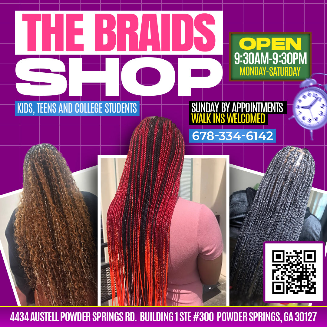 The Braids Shop Bootcamp Master Class (2pm-6pm)