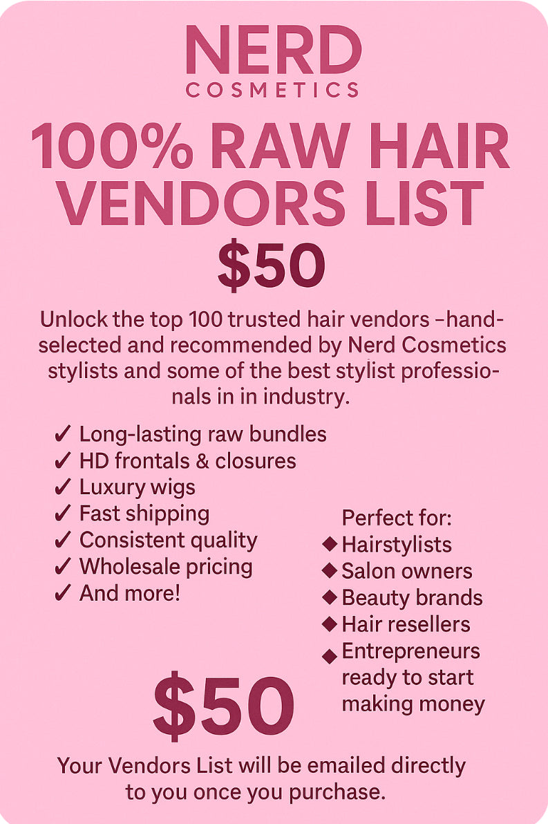 100% Raw Hair Vendors List
