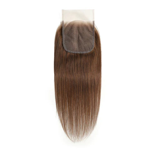 #4 Color 5x5 Transparent Lace Straight Closure
