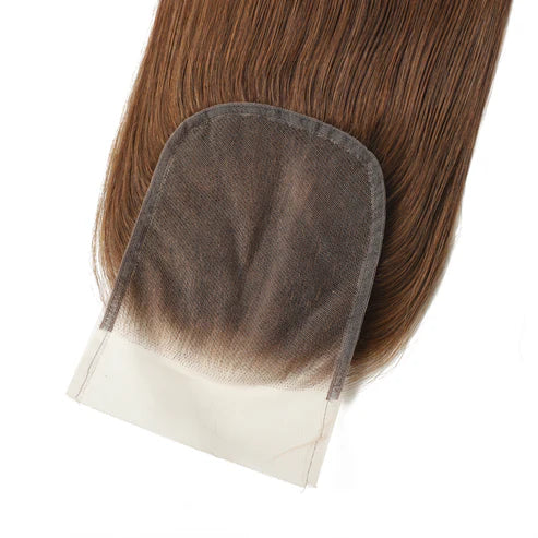 #4 Color 5x5 Transparent Lace Straight Closure