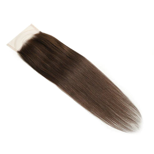 #2 Color 5x5 Transparent Lace Straight Closure