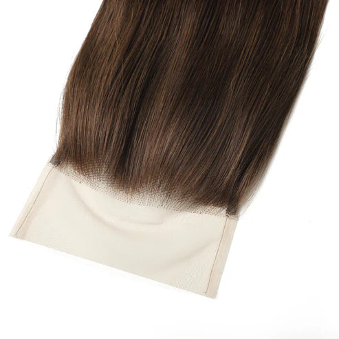 #2 Color 5x5 Transparent Lace Straight Closure