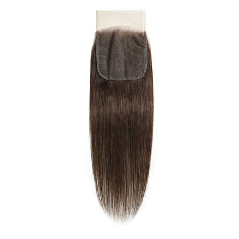 #2 Color 5x5 Transparent Lace Straight Closure