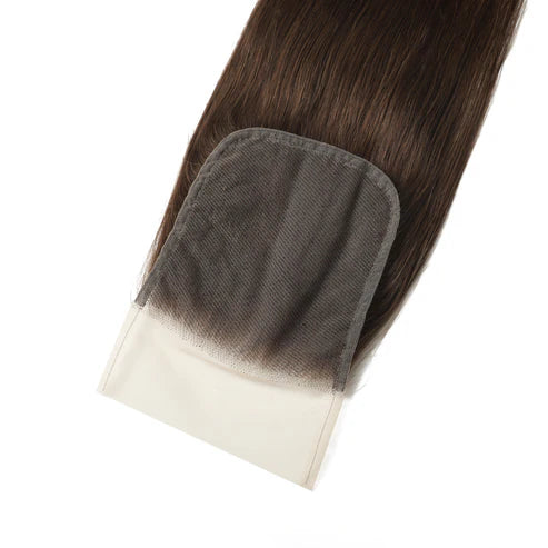 #2 Color 5x5 Transparent Lace Straight Closure