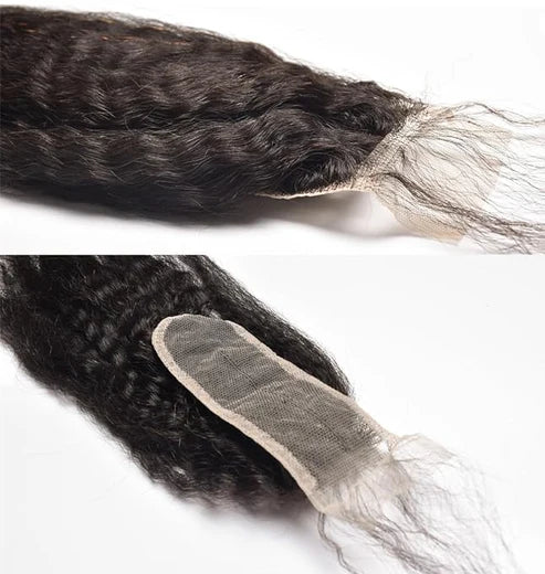 HD 2"x6" Kinky Straight Closure