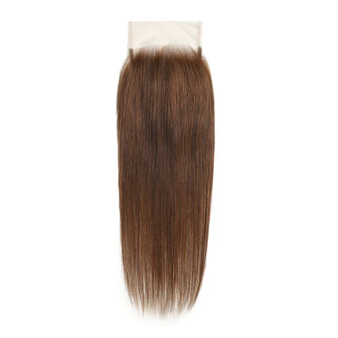 #4 Color 5x5 Transparent Lace Straight Closure
