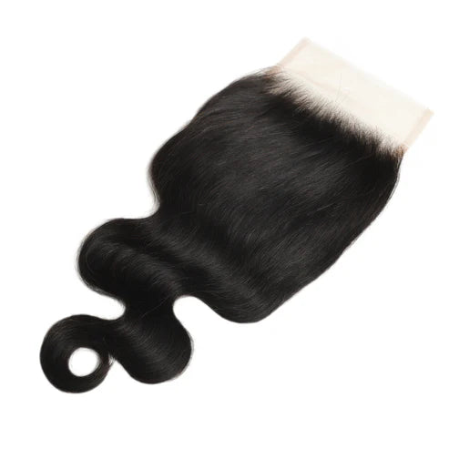 5x5 Transparent Body Wavy Closure
