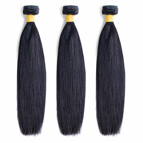 Premium Virgin Straight 3 Bundle Set